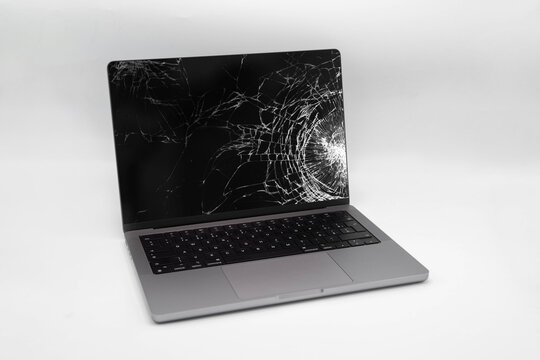Smashed Laptop Screen